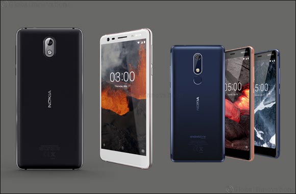 Rapid renewal of smartphone portfolio brings  next generation Nokia 5 and Nokia 3 to fans in the UAE