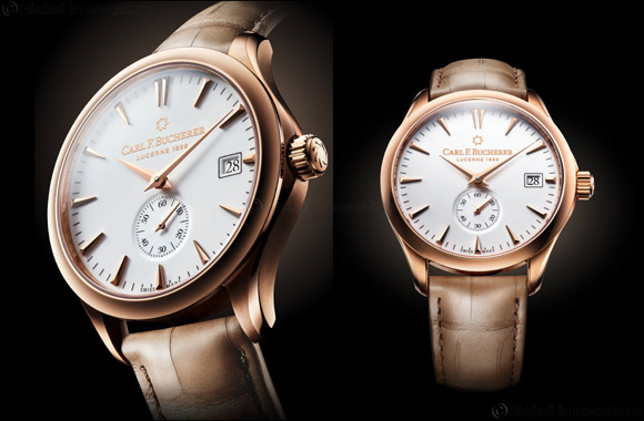 Stylish men's watch - BU4018-11H - with rose gold case and black dial is a real beauty