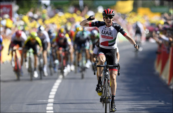 Martin Is the Man of the Moment as He Claims UAE Team Emirates' First Ever Tour De France Stage Win