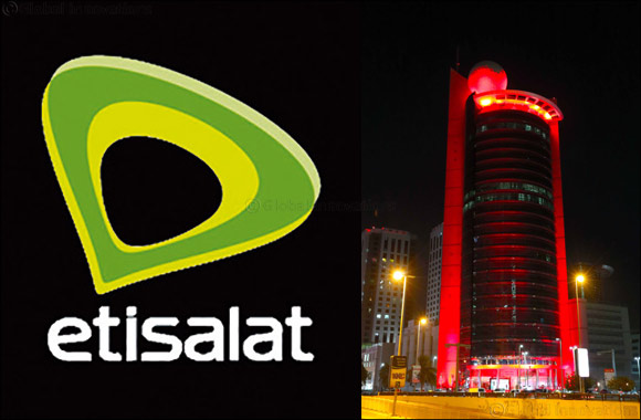 Etisalat iconic buildings light up in red to celebrate Special Olympics' 50th anniversary