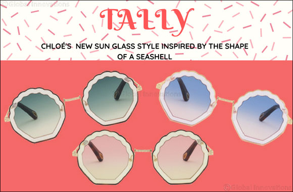 Chloé Introduces “tally,” the New Sunglass Style Inspired by the Shape of a Seashell
