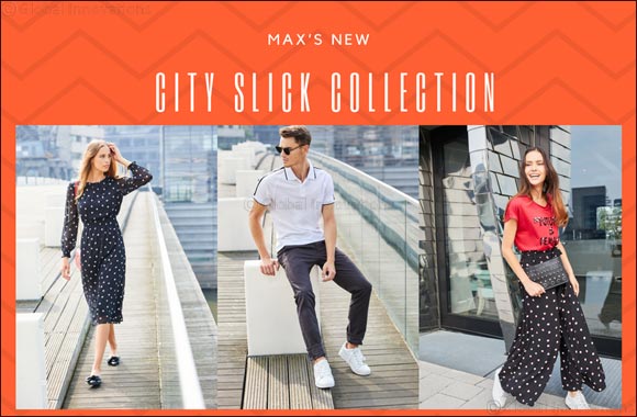 Embrace your street style with Max's new City Slick Collection