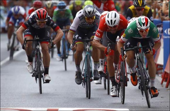 Simone Consonni Takes a Top Five Finish for Uae Team Emirates at the Vuelta