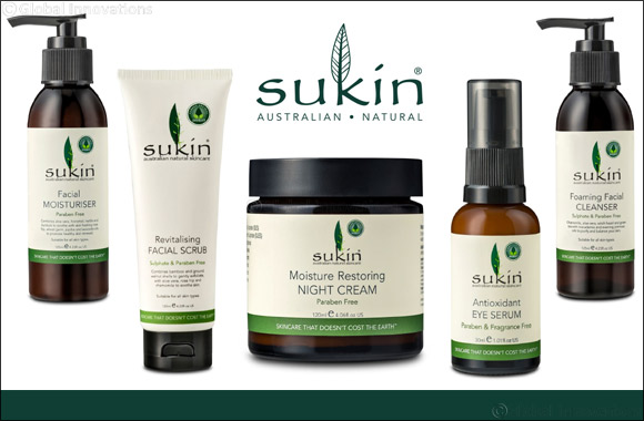 Australia's No. 1 Natural Skincare Brand* Sukin Skincare Launches in the UAE