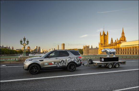 Land Rover on the Trail of London's Endangered Rhinos