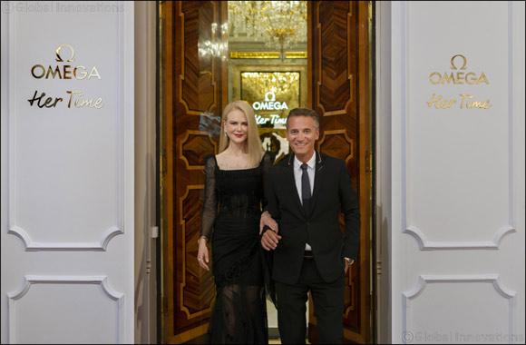 Nicole Kidman opens OMEGA's "Her Time" exhibition in St. Petersburg