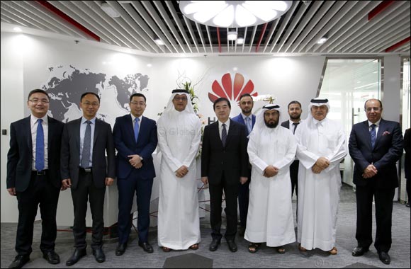 Huawei becomes one of the first multi-national technology companies to register with one hundred percent ownership in Qatar, opens new office in Doha to support expanded activities