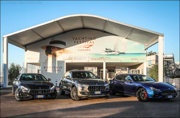 Maserati is the official car of the 41st Cannes Yachting Festival