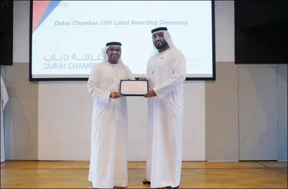 Union Coop receives Dubai Chamber CSR Label for the Sixth year in a row