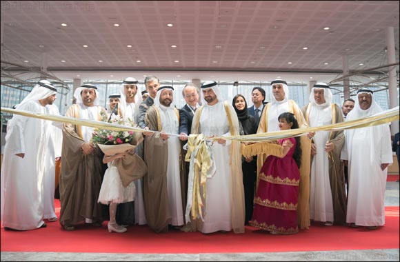 Sheikh Abdullah bin Salem bin Sultan Al Qasimi inaugurates the 45th edition of the MidEast Watch and Jewellery Show