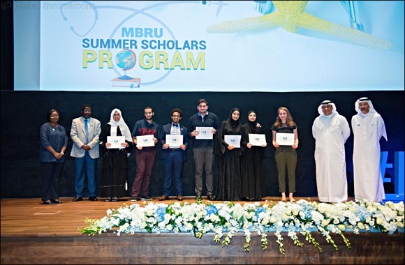 MBRU honors medical students who spent their summer in academic and healthcare institutions to be tomorrow's healthcare leaders