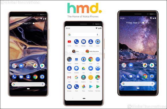 Nokia smartphones serves first slice of Androidâ„¢ 9 Pie on the award-winning Nokia 7 plus in the UAE