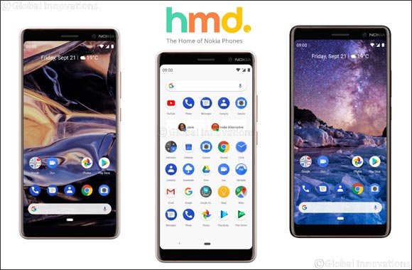 Nokia smartphones serves first slice of Android™ 9 Pie on the award-winning Nokia 7 plus in the UAE