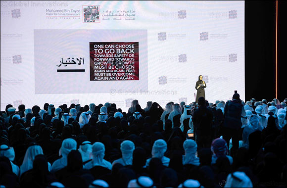 Her Excellency Shamma bint Sohail Al Mazrouei opens 2018 Mohamed Bin Zayed Majlis for Future Generations