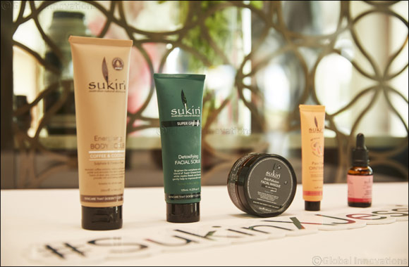 Jessica Kahawaty in Dubai to Celebrate the Launch of SUKIN, Australia's No.1 Natural Skincare Brand