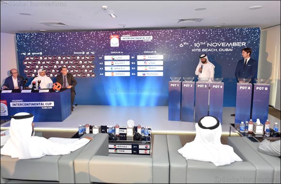 2018 Beach Soccer Intercontinental Cup draw - UAE get Brazil, Spainand Egypt