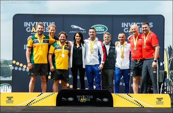 Their Royal Highnesses Present First Medals to Invictus Games Sydney 2018 Competitors