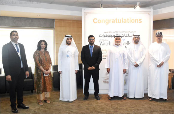 Expo Centre Sharjah honours the six winners of the MidEast Watch and Jewellery Show