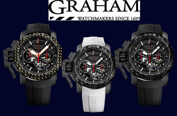 Graham Chronofighter Superlight Carbon Skeleton