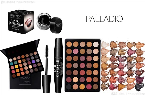 Add a festive sparkle to your eyes with Palladio Beauty