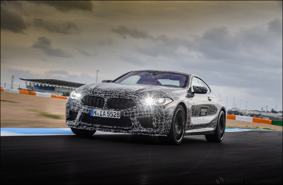 The new BMW M8 en route to series production