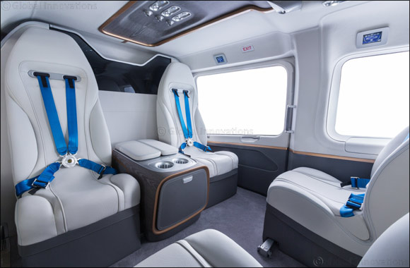 New ACH145 Mercedes-Benz Style Cabin Model Highlights First Presence at MEBAA for Airbus Corporate Helicopters