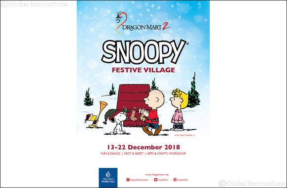 Get festive with Snoopy at Dragon Mart