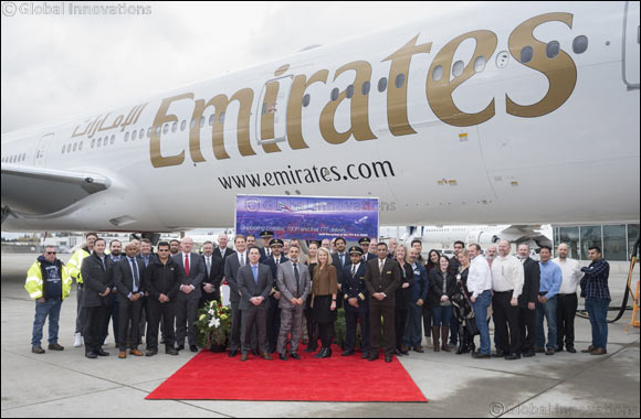 Emirates takes delivery of its last Boeing 777-300ER aircraft