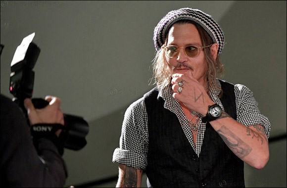 Johnny Depp Wears a Corum Bubble Skull