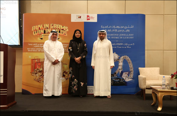 Dubai residents to celebrate two exclusive promotions for Gold and Diamond jewellery for the first time, this Dubai Shopping Festival