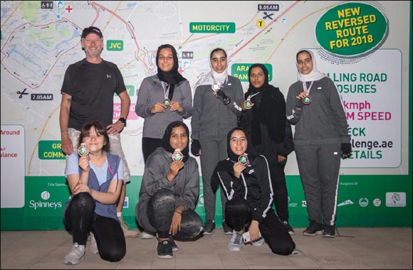 Sharjah Girl Guides Cycling to Compete in Spinneys Dubai 92 Cycle Challenge