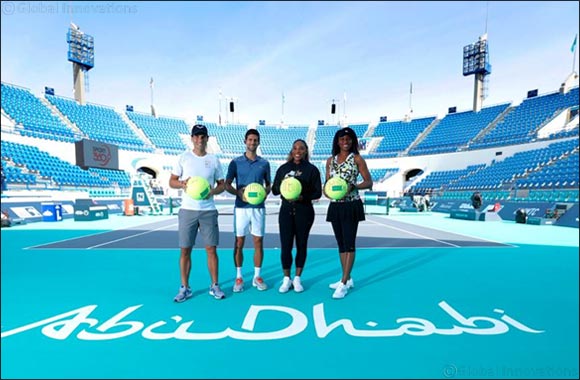 What a Lineup! Four of Tennis' Greatest Players Officially Mark the Launch of 11th Edition of the Mubadala World Tennis Championship