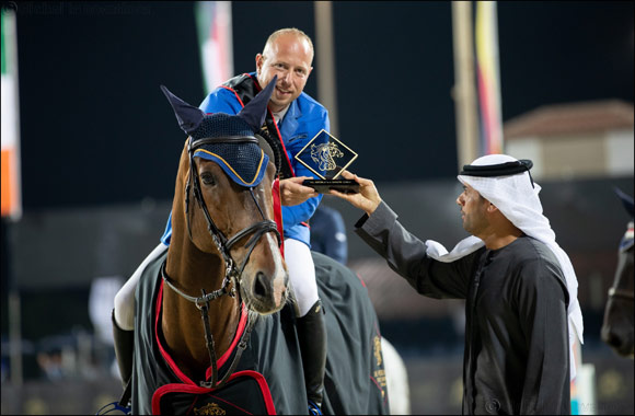 Syria's Speedy Gharib Lands Opening Class of the CSI1* Al Shira'aa International Horse Show®