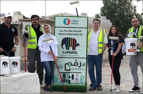 Caparol Paints renovates houses of 30 underprivileged families in Dubai