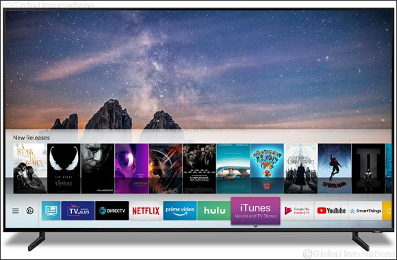 Samsung Smart TVs to Launch iTunes Movies & TV Shows and Support AirPlay 2 Beginning Spring 2019