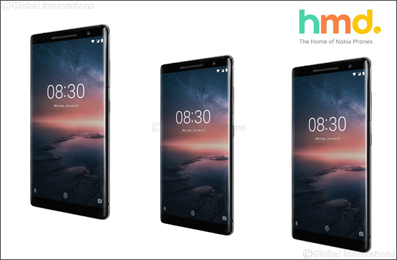 Nokia 8 Sirocco blends premium craftsmanship and latest innovation with Android™ 9 Pie upgrade in the UAE