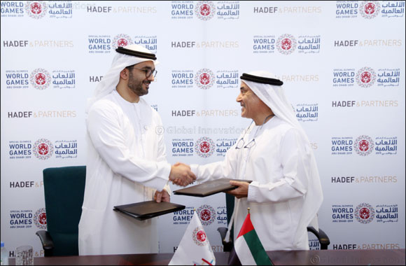 Hadef & Partners signs Memorandum of Understanding with Special Olympics World Games Abu Dhabi 2019