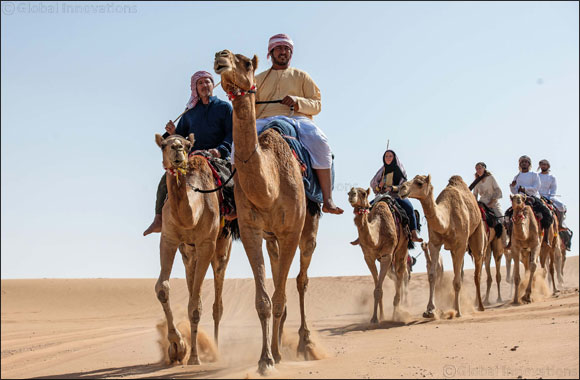 UAE residents go on a two-week Camel Trek across the UAE desert