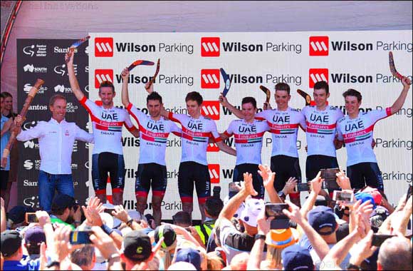 UAE Team Emirates Wins 2019 Tour Down Under Team Classification