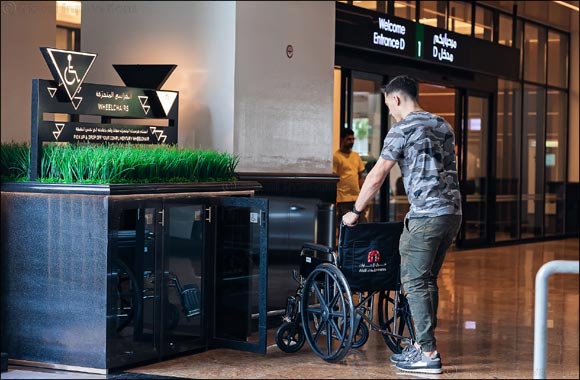 Mall of the Emirates introduces complimentary wheelchair service at all entrances for easy access to people of determination