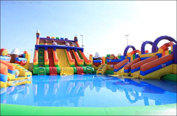 Jump, Slide and Bounce at Pirates of the Bay Fun Park