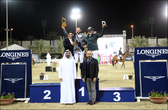 Germany's Philipp Weishaupt wins Sharjah Grand Prix presented by Longines in the 19th Sharjah International Show Jumping Championship