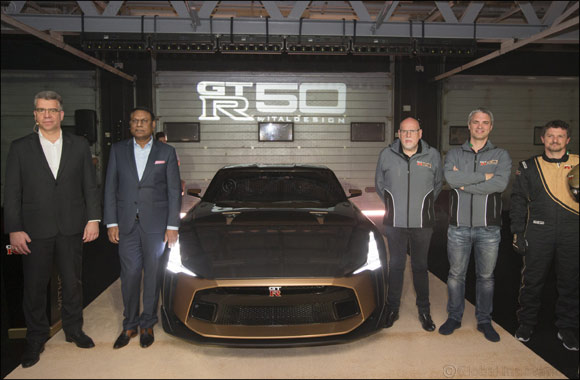 Exclusive Nissan GT-R50 by Italdesign Makes Middle East Debut