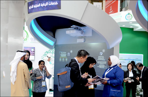 DHA highlights Smart Home Healthcare Services at Arab Health 2019.