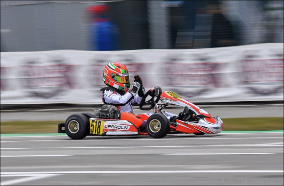 Maiden WSK Win for the Young UAE Karting Star Rashid Al Dhaheri at WSK Super Master Series