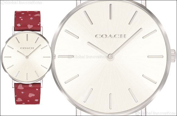 The Valentine watch collection by Coach