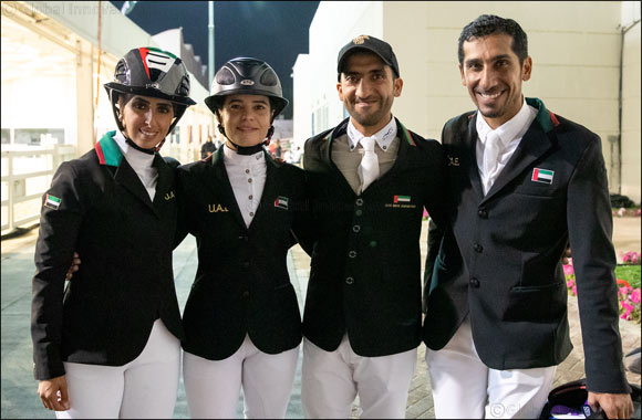 Five-star President of the UAE Showjumping Cup presented by Longines Comes to Spectacular Close with Prestigious Longines FEI Jumping Nations Cup™ Qualifier