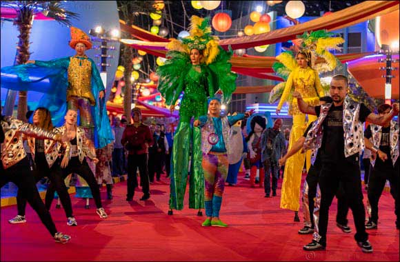 IMG Worlds of Adventures celebrates First Mardi Gras Festival in Dubai