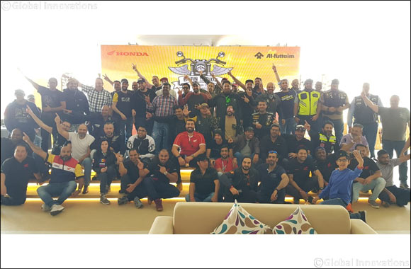 Al-Futtaim Honda hosts its annual ‘Born To Ride' road trip for its biking community