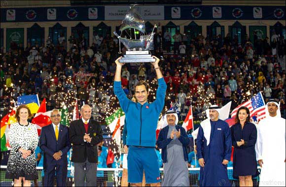 Federer beats Tsitsipas to win 100th title and Eighth Dubai Duty Free Tennis Championships crown